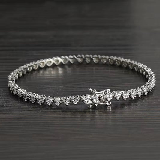 Bracelets en Pierre de zircon ( argent et or )