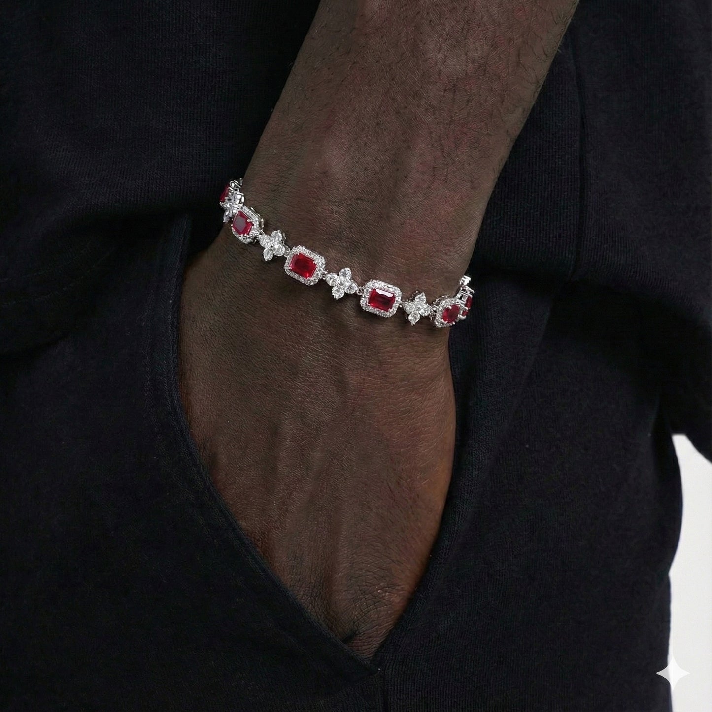 Bracelet imperial ( plaqué argent )